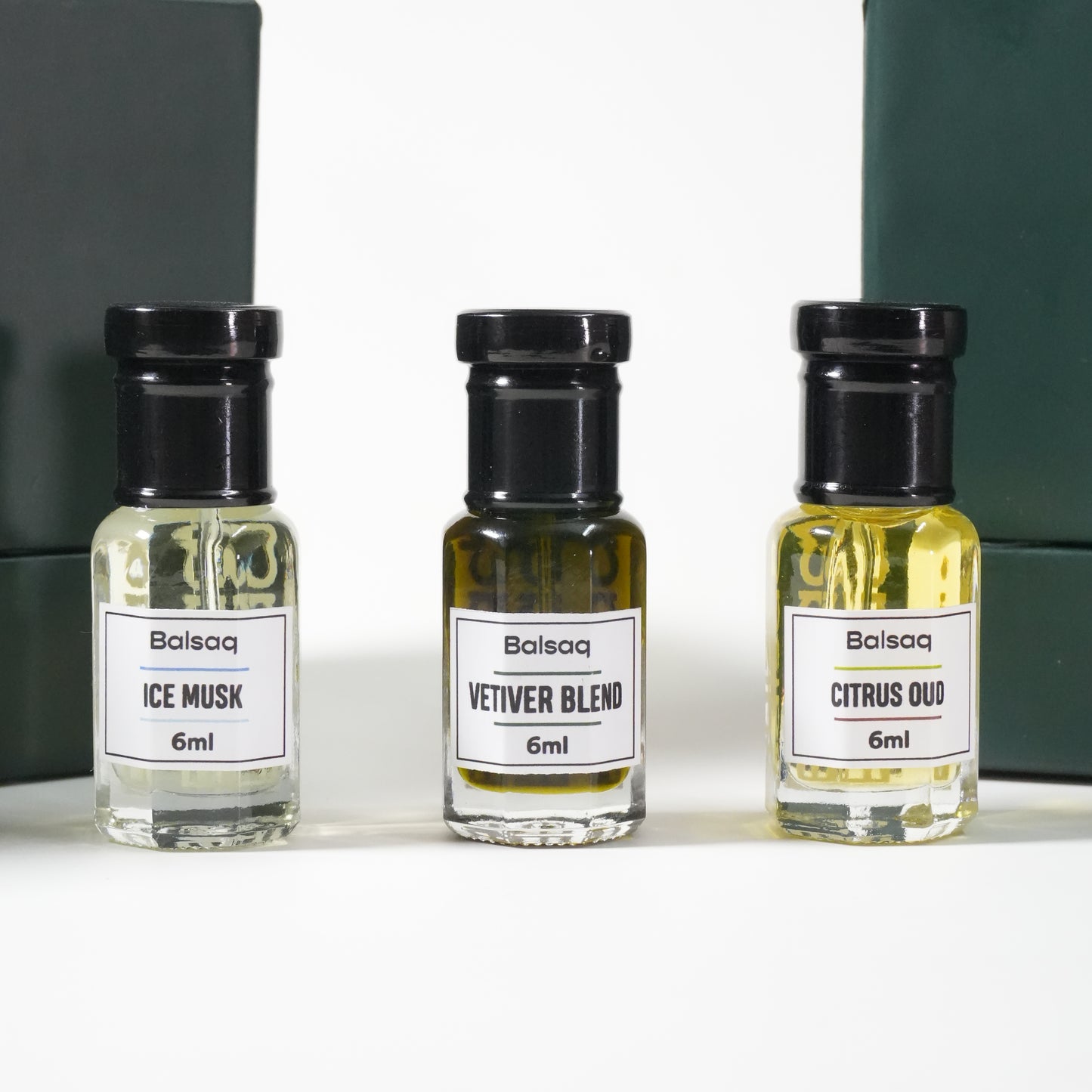 Summer Combo Set - Pack of 3 | Vetiver Blend | Citrus Oud | Ice Musk
