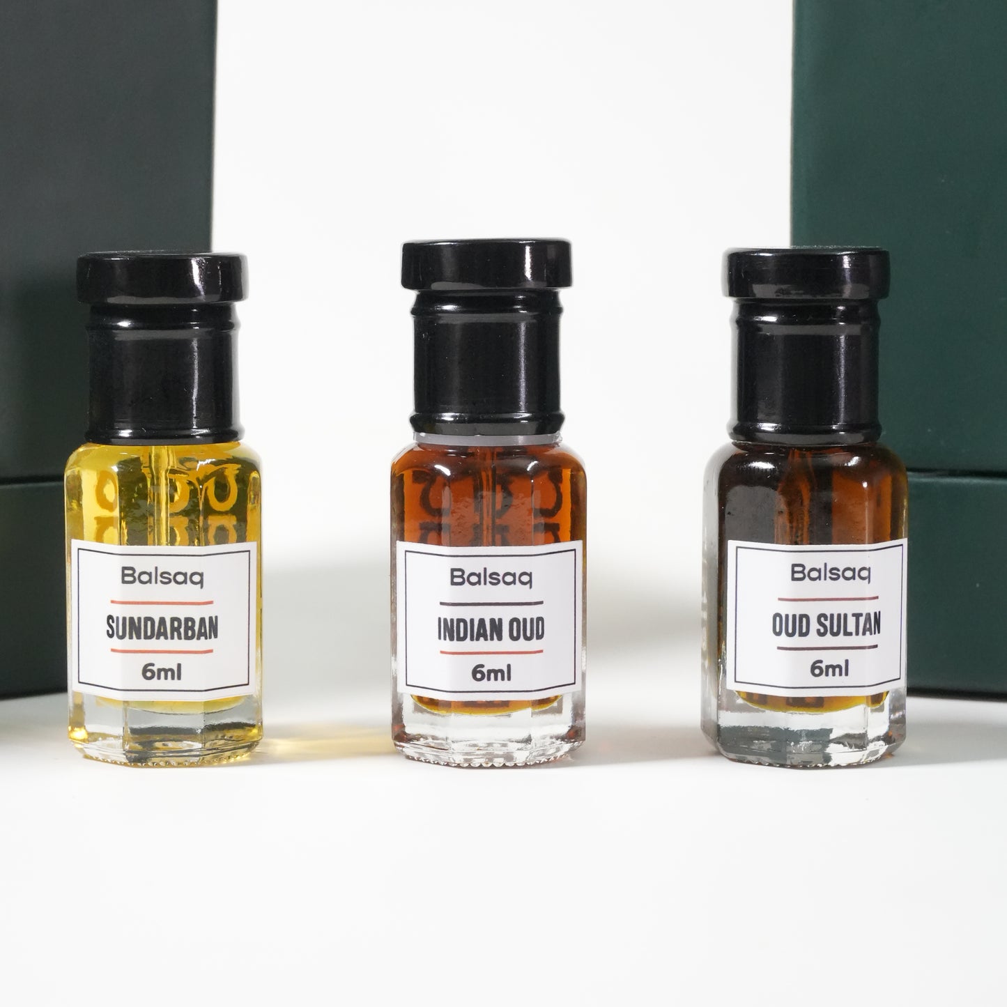Oud Attars Combo Set - Pack of 3 | Indian Oud | Oud Sultan | Sundarban