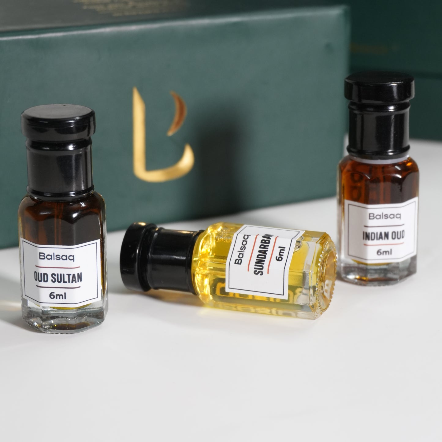 Oud Attars Combo Set - Pack of 3 | Indian Oud | Oud Sultan | Sundarban