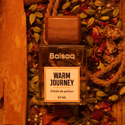 Warm Journey Perfume - 50ml Extrait De Parfum - Balsaq
