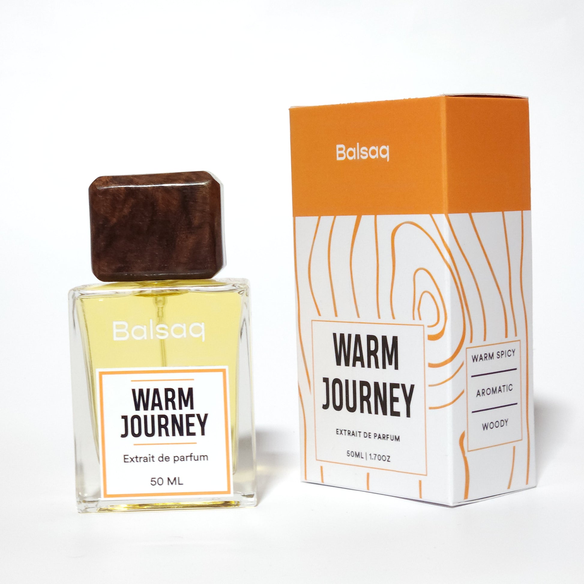 Warm Journey Perfume - 50ml Extrait De Parfum - Balsaq