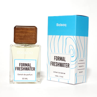 Formal Freshwater Perfume - 50ml Extrait De Parfum - Balsaq