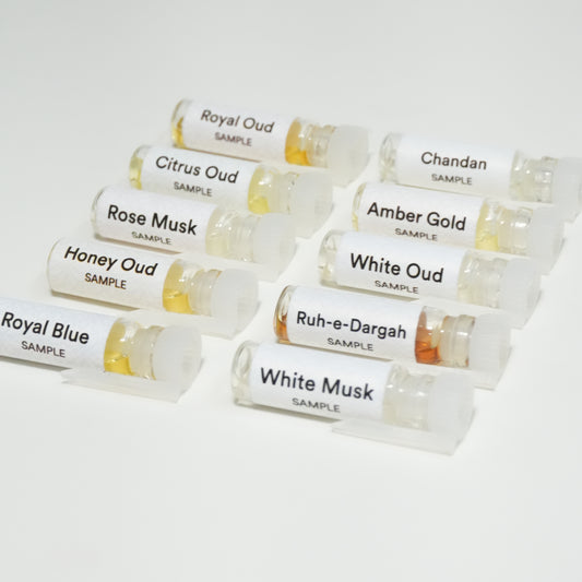Pack of 10 | 1ml each | Attar Samples set of Balsaq