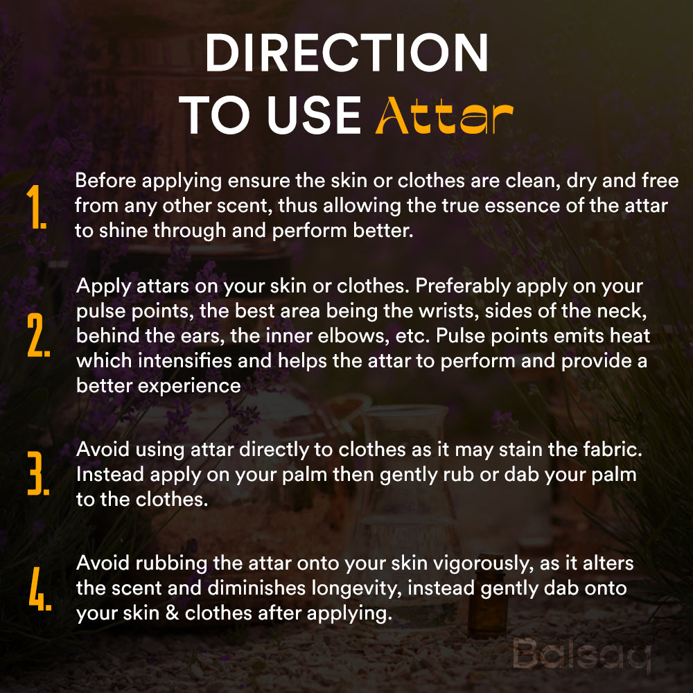 Patchouli Blend - Attar | 3ml | 6ml | 12ml