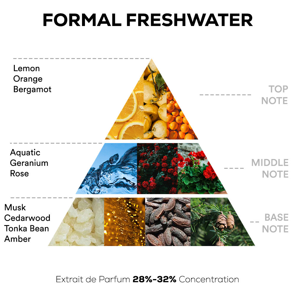 Formal Freshwater Perfume - 50ml Extrait De Parfum